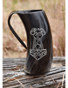 Jarra vikinga Mjolnir Martillo de Thor, 650-800 ml. 2