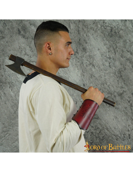 Viking leren armbanden Dragon model Viking leren armbanden Dragon model