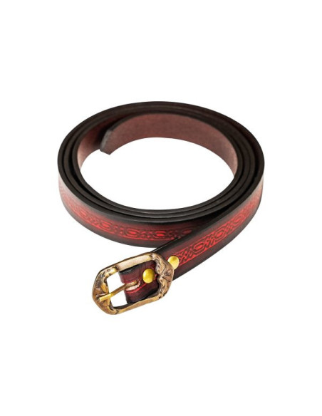 Granaat middeleeuwse riem met...