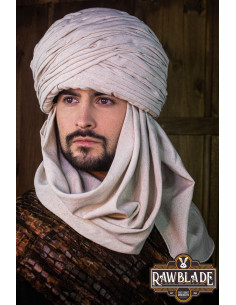 Turbante árabe Hamtar - Blanco