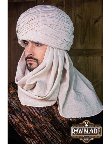 Arabische Hamtar Tulband - Wit