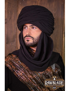 Arabische Hamtar Tulband - Zwart