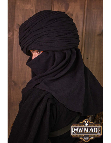 Arabische Hamtar Tulband - Zwart