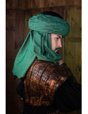 Arabische Azraq tulband-zwart en groen