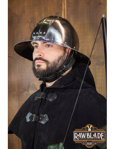 Casco medieval europeo Kettle