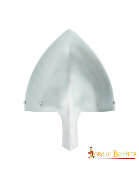 Casco nasal Olmutz siglo XI con forro... Casco nasal Olmutz siglo XI con forro...