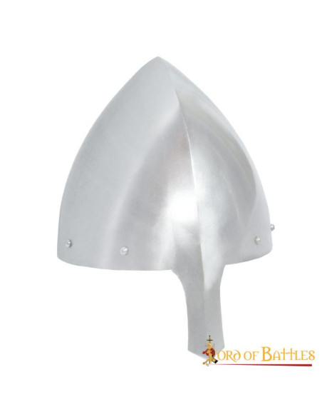 Casco nasal Olmutz siglo XI con forro... Casco nasal Olmutz siglo XI con forro...