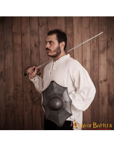 Escudo esgrima histórica Talhoffer Dark Buckler 2