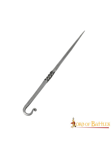 Tenedor-pincho vikingo forjado a mano