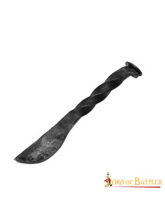 Cuchillo medieval rústico forjado a mano 2