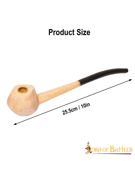 Pipa en madera para recreacionistas y... Pipa en madera para recreacionistas y...