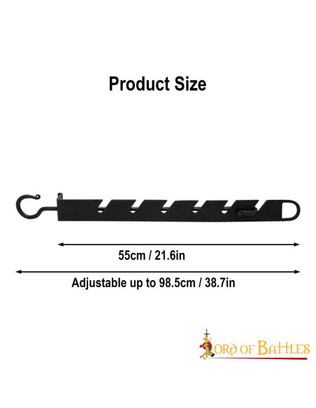 Gancho para ajustar altura calderos...