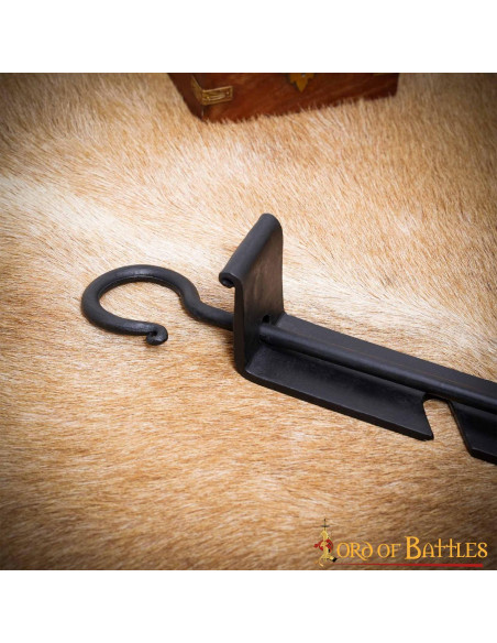 Haak om de hoogte van ketels op het...