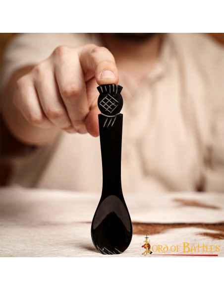 Set 4 mittelalterliche Löffel aus...