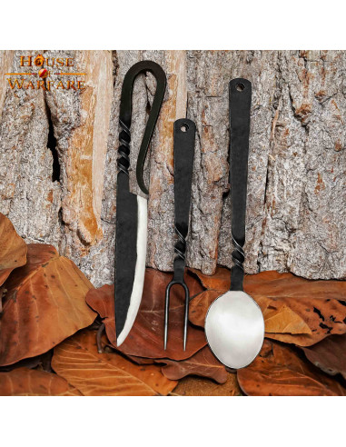 ske, gaffel og kniv ⚔️ Tienda Medieval
