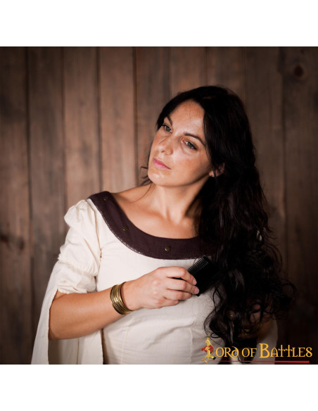 Peine medieval para mujer en cuerno...