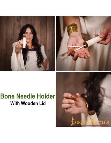 Knogle nåleholder boks