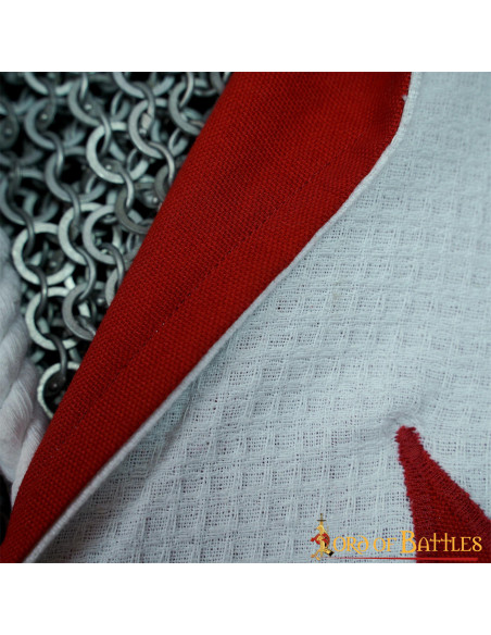 Mantel van de Tempeliers met capuchon