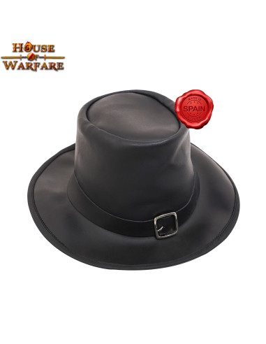 Sombrero barroco caballero NEGRO, siglo XVII