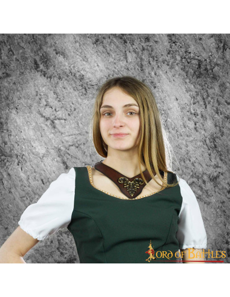 Middelalderlig prinsesse pandebånd,...