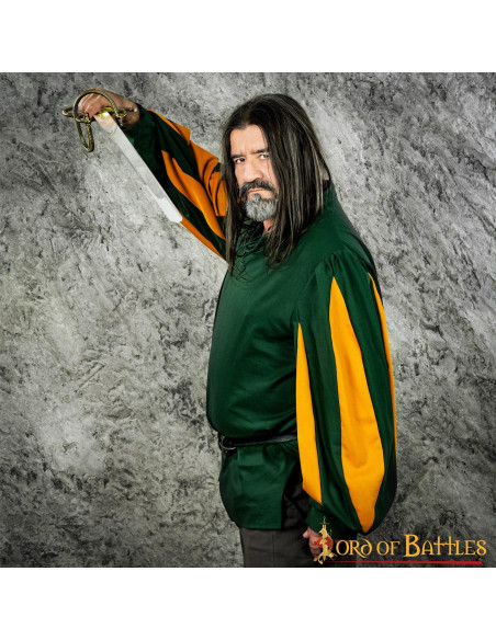 Renaissance Ebony Shirt met mouwen in...