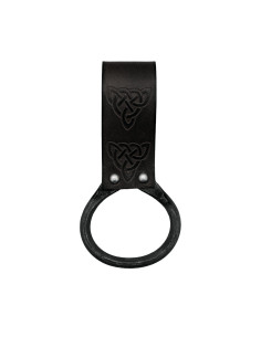 Tahalí para Hachas con nudos celtas - Negro