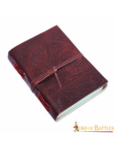 Diario medieval del árbol de la vida Yggdrasil (17,7x12,7...