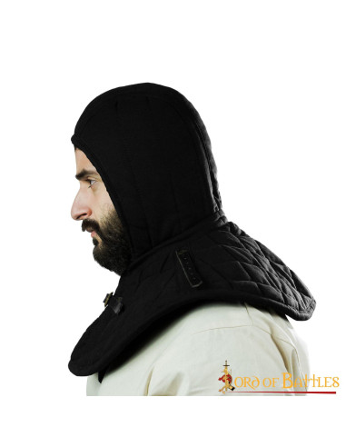 Crespina con gorjal medieval acolchada
