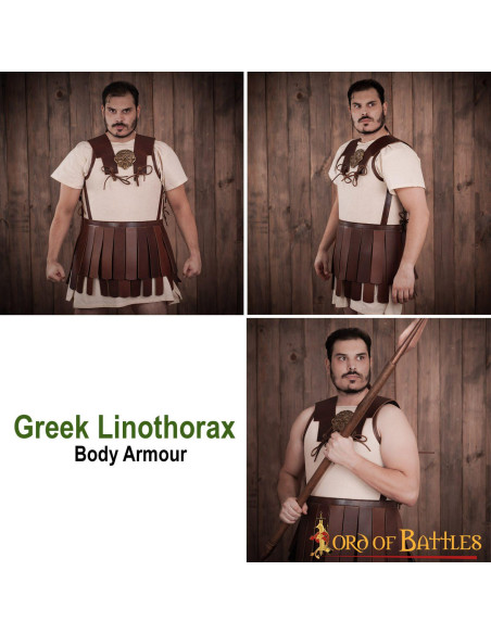 Griechischer Linothorax-Rüstungskürass Griechischer Linothorax-Rüstungskürass