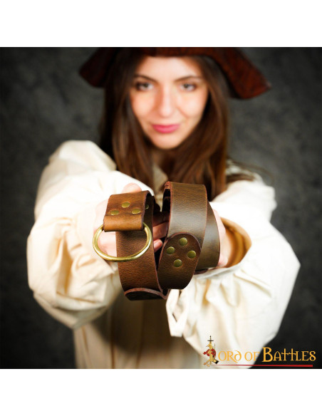 Traditionele middeleeuwse riem,...