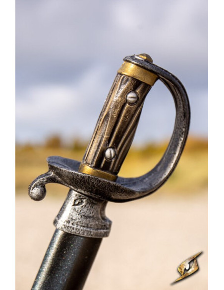 Gebogener Piratensäbel für LARP (85 cm).