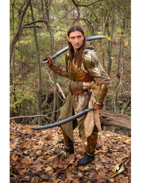 Gebogen elfenzwaard voor LARP (105 cm.)