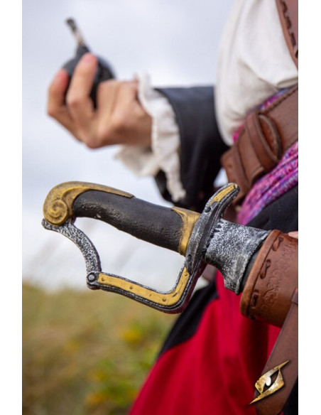 Gebogen militaire sabel voor LARP (85...