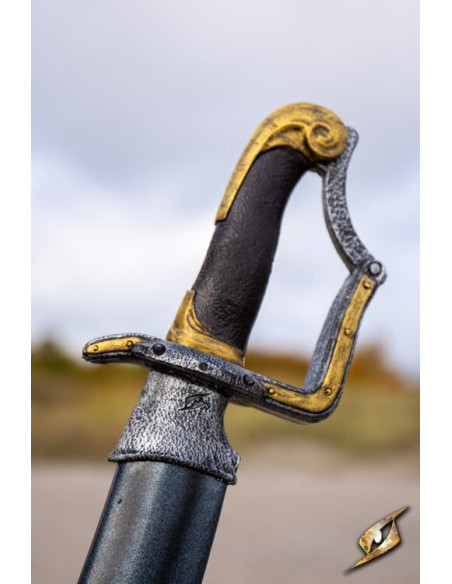 Gebogen militaire sabel voor LARP (85...