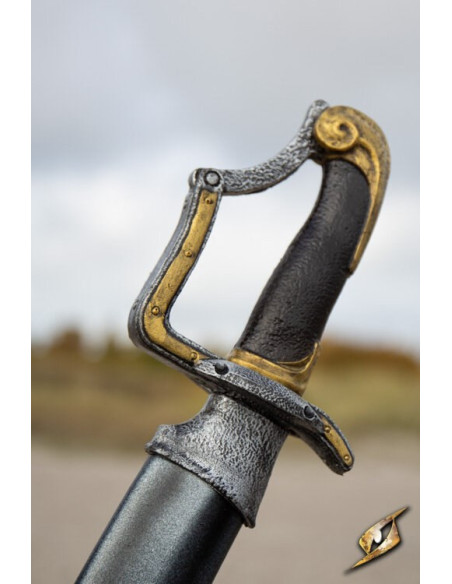 Gebogen militaire sabel voor LARP (85...