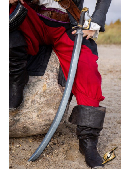 Sable militar curvo para LARP (102 cm.)