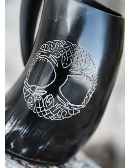 Jarra de cerveza vikinga, el árbol de...