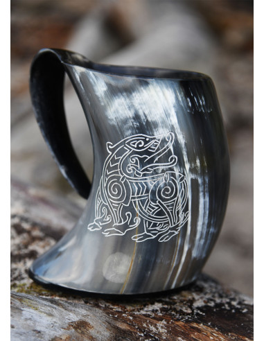 Jarra de cerveza vikinga, Dragón (650-800 ml.)
