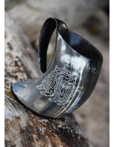 Jarra de cerveza vikinga, Dragón (650-800 ml.)