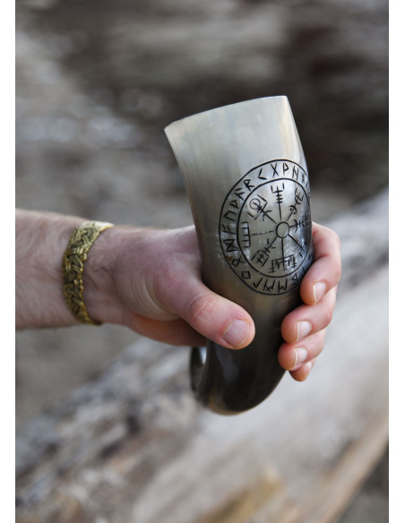 Keltisches Horn Vegvísir mit...