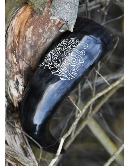 Viking Drakenhoorn met steun (200-300...