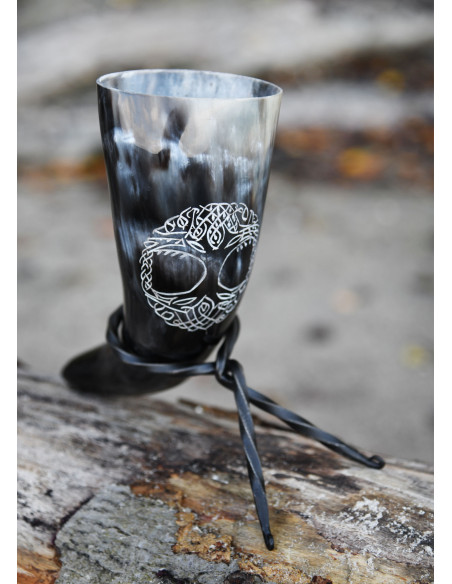 Vikinghoorn, de levensboom Yggdrasil...