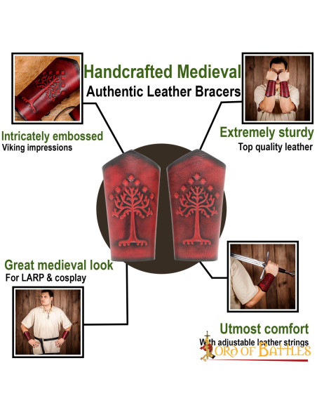 Baum von Gondor Armbänder aus echtem...