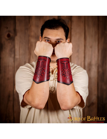 Tree of Gondor armbånd i ægte læder