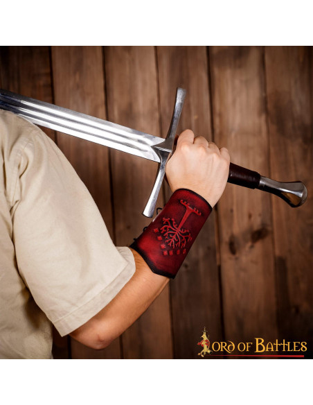 Tree of Gondor armbånd i ægte læder