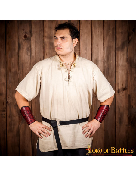 Boom van Gondor-armbanden van echt leer