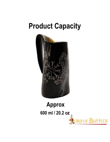 Keltische bierpul Vegvísir Tankard...