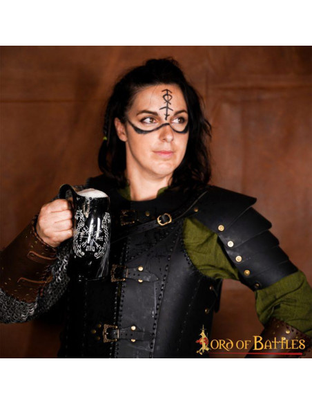 Keltischer Bierkrug Vegvísir Humpen...