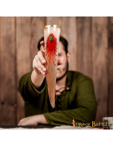 Cuerno vikingo de Olaf para beber...