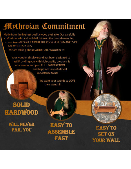 Wandhalterung aus Holz zum Aufhängen...